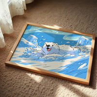 Polar Bear Underwater Grin
