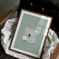 Sleepy Koala Morning Coffee