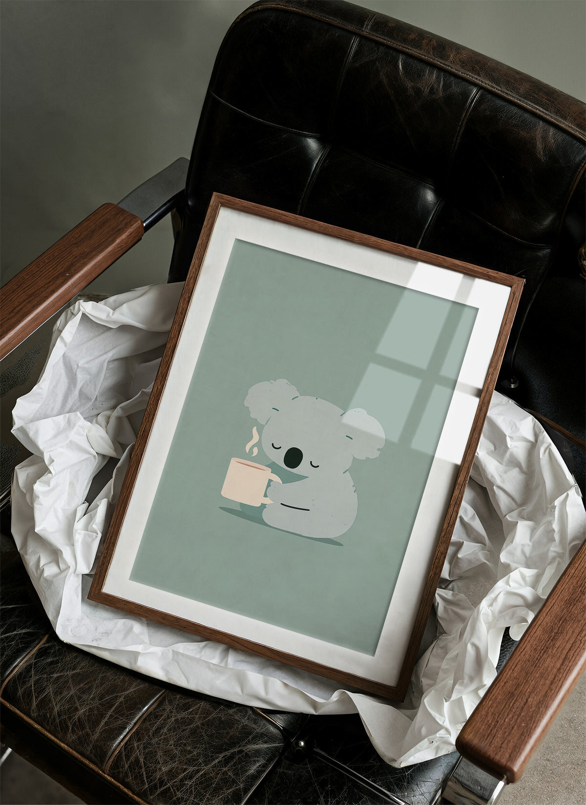 Sleepy Koala Morning Coffee