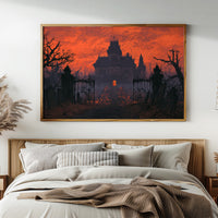 Haunted Manor Blood Red Sky