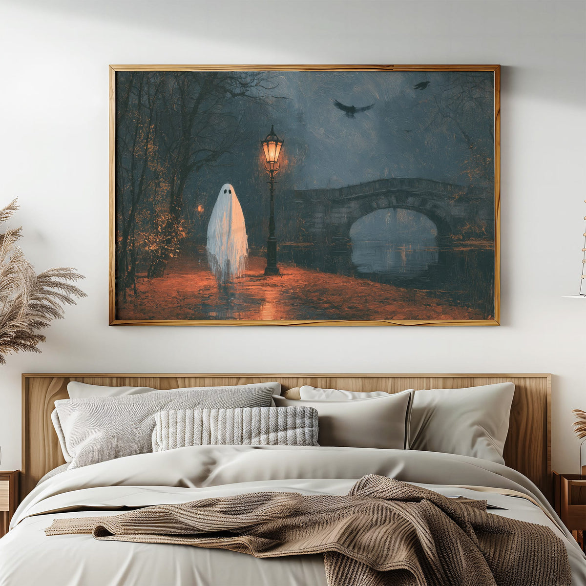 Ghost by the Lamplit Bridge