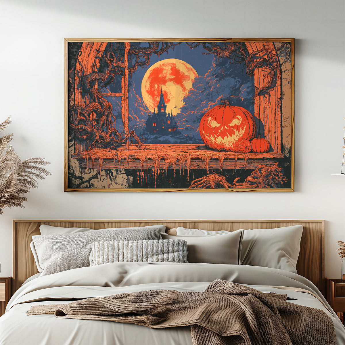 Jack-O-Lantern Blood Moon Watch