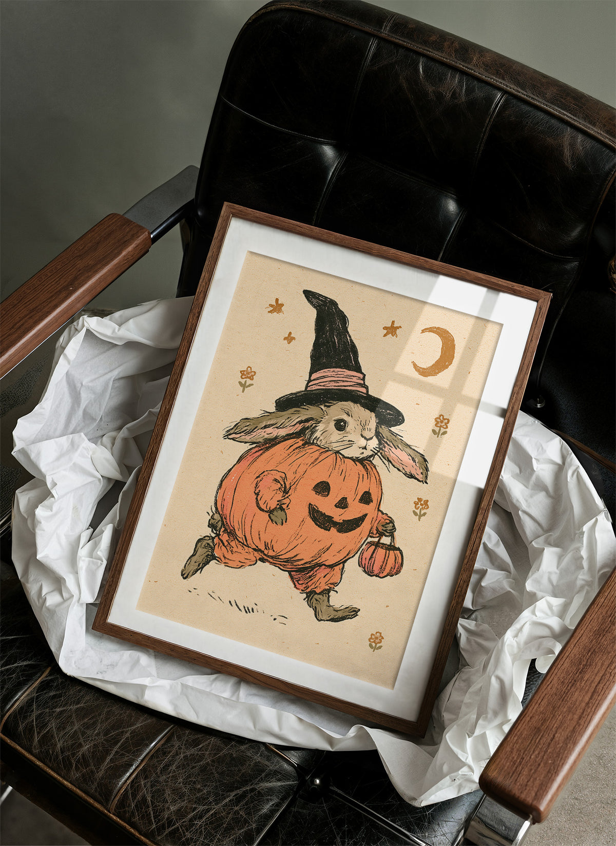 Bunny Pumpkin Costume Trick-or-Treat
