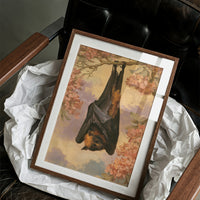 Fruit Bat Blossom Branch Study