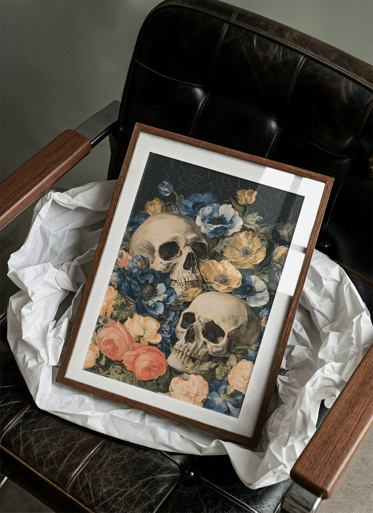 Skulls Among the Blooms