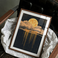 Moonlight Bleeds Through Clouds