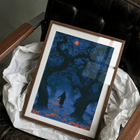 Witch's Walk Through Blue Woods