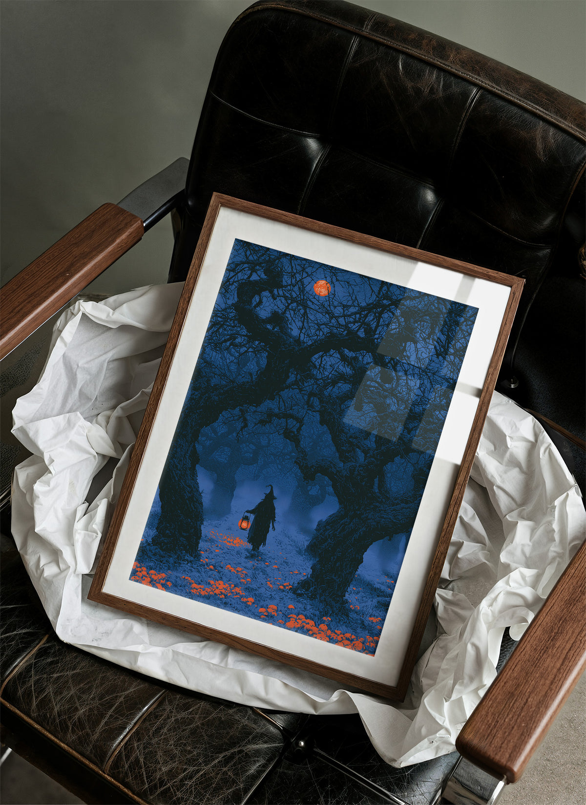 Witch's Walk Through Blue Woods