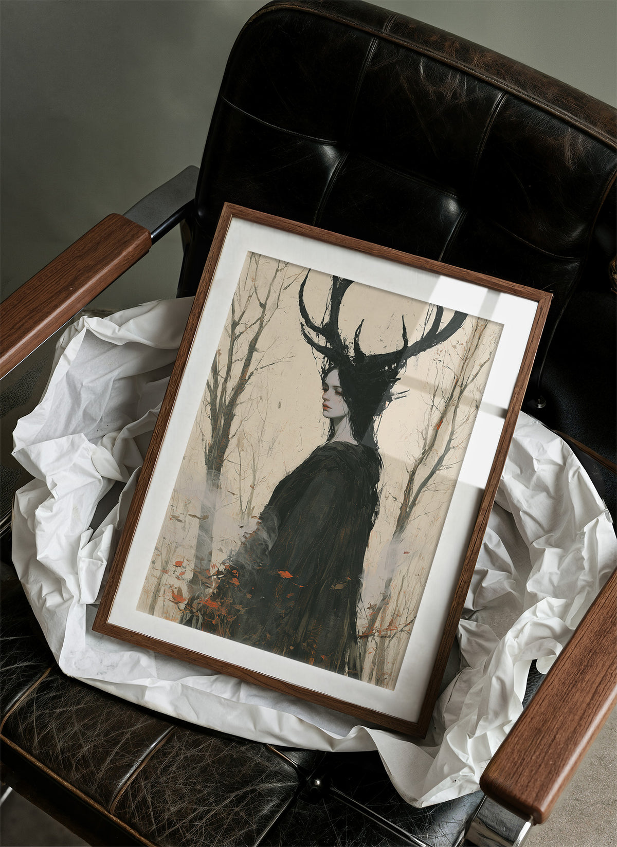 The Antlered Woman Waits