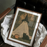 Ghost in a Witch Hat, Cat Included