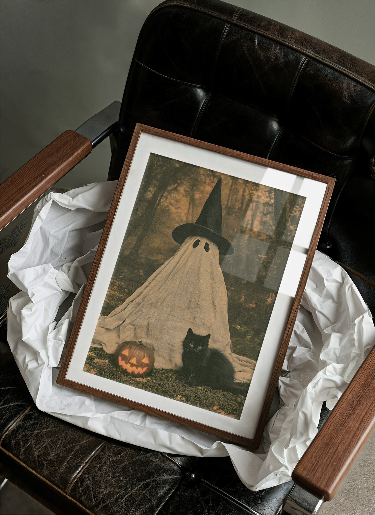 Ghost in a Witch Hat, Cat Included
