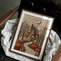 Stitched Cottage, Pumpkin Harvest