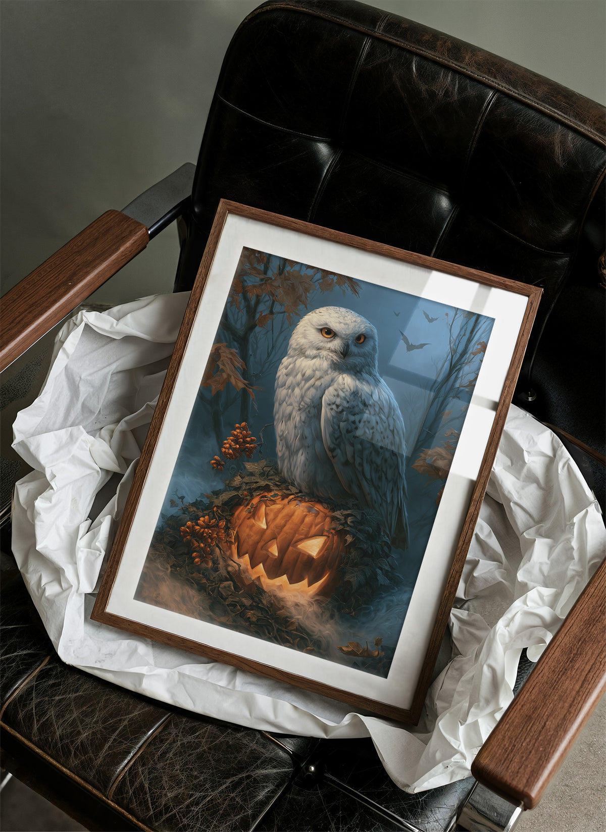 Snowy Owl and the Halloween Watch