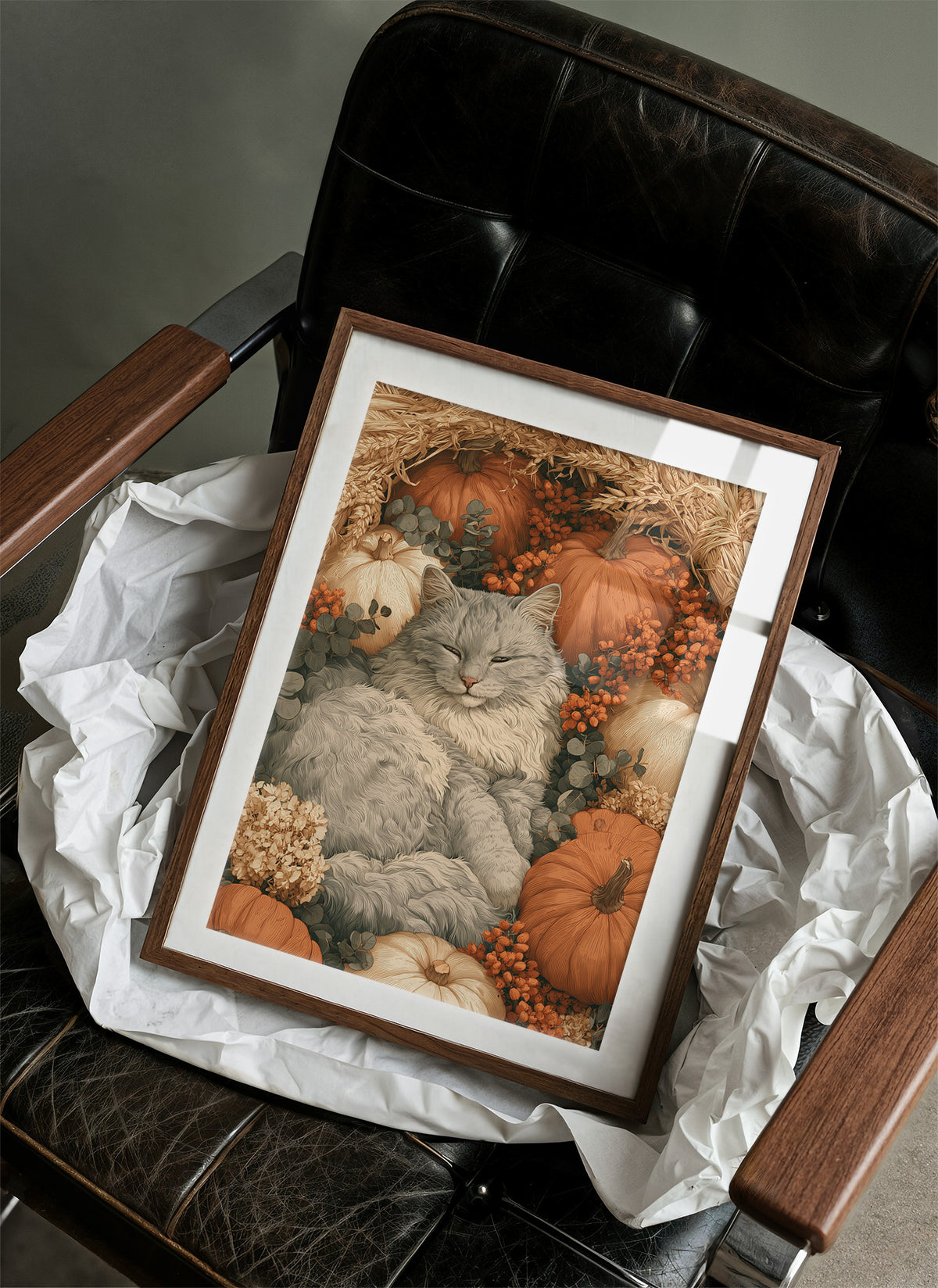 Dozing in the Pumpkin Patch