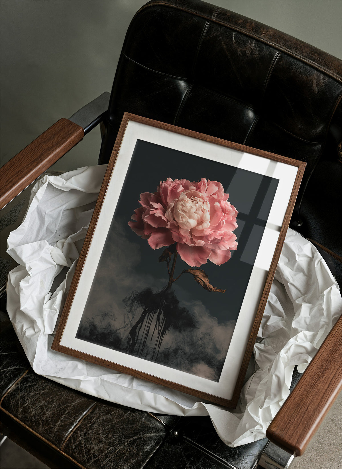 Peony With Roots of Smoke