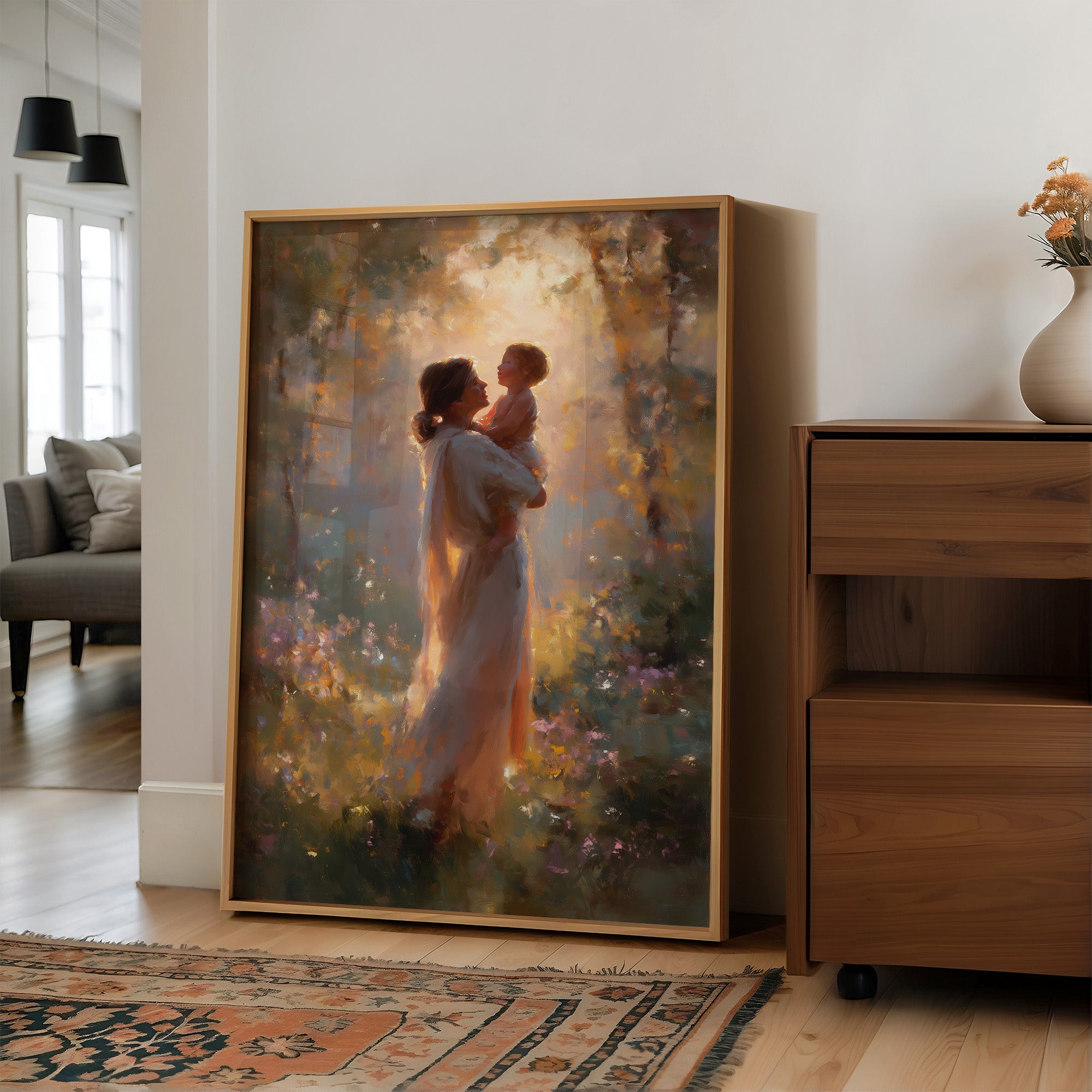 Light Poured Through Them Both