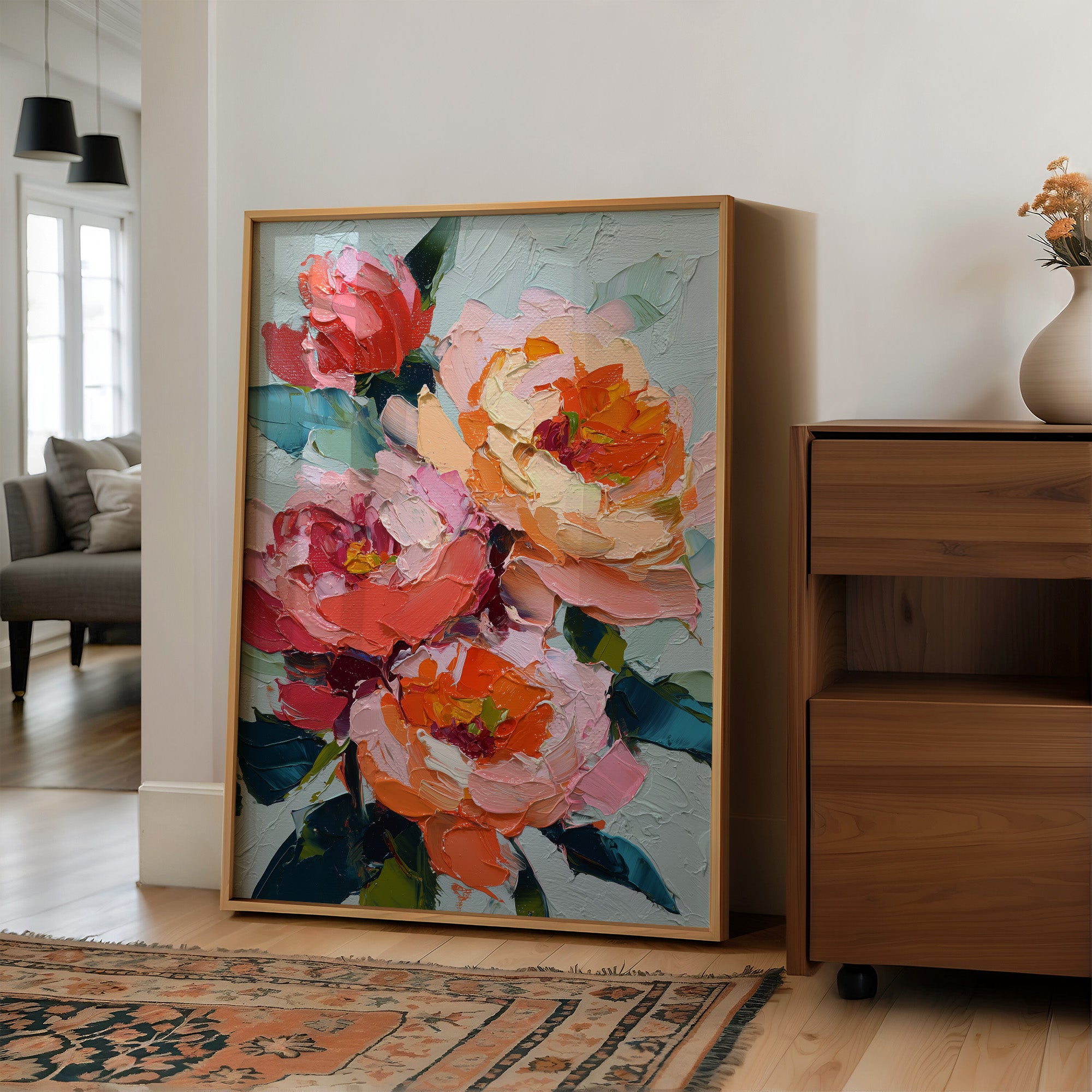 Four Peonies, No Apologies