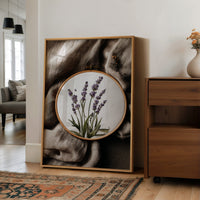 Lavender Stitched on Quiet Cloth