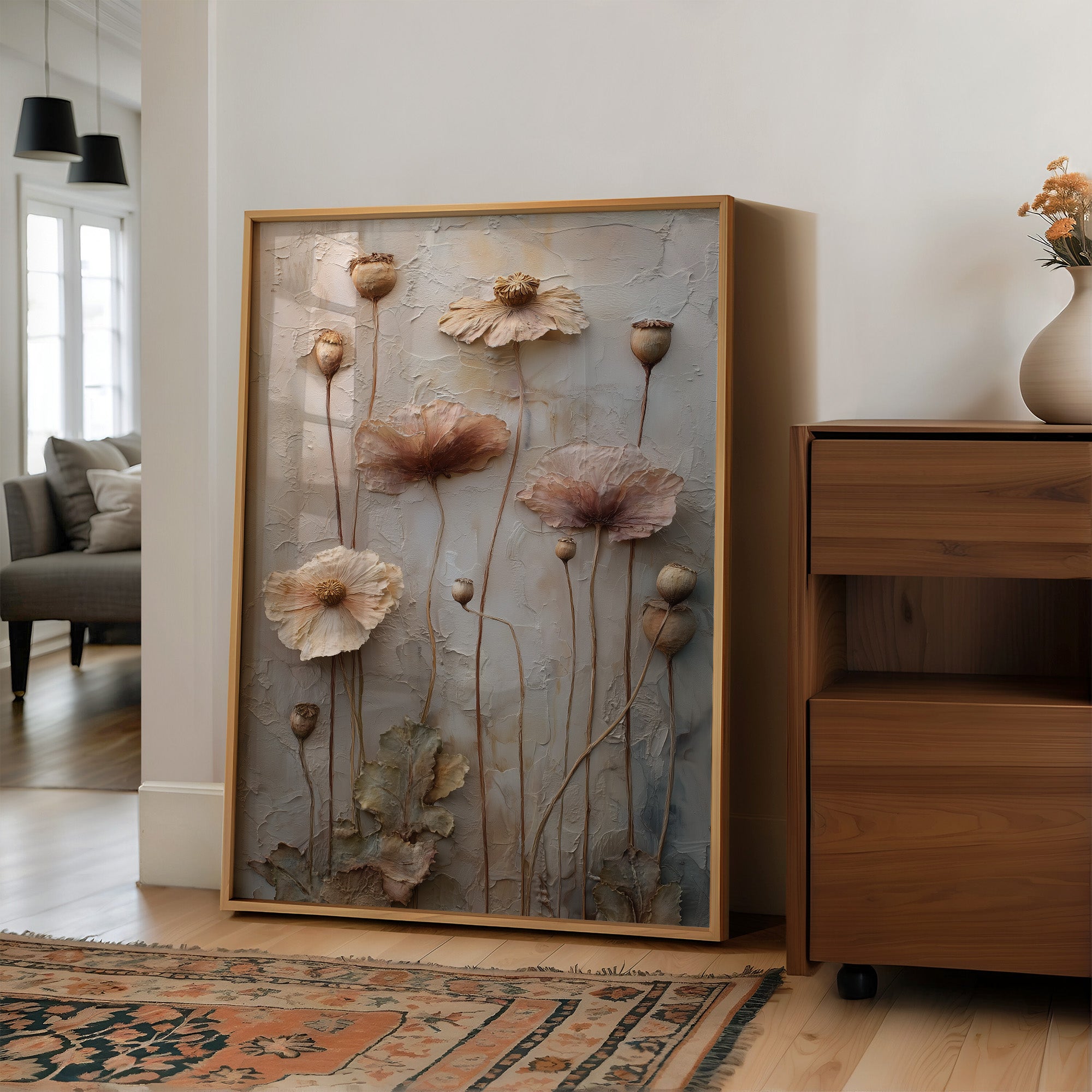 Poppies That Stayed After Summer