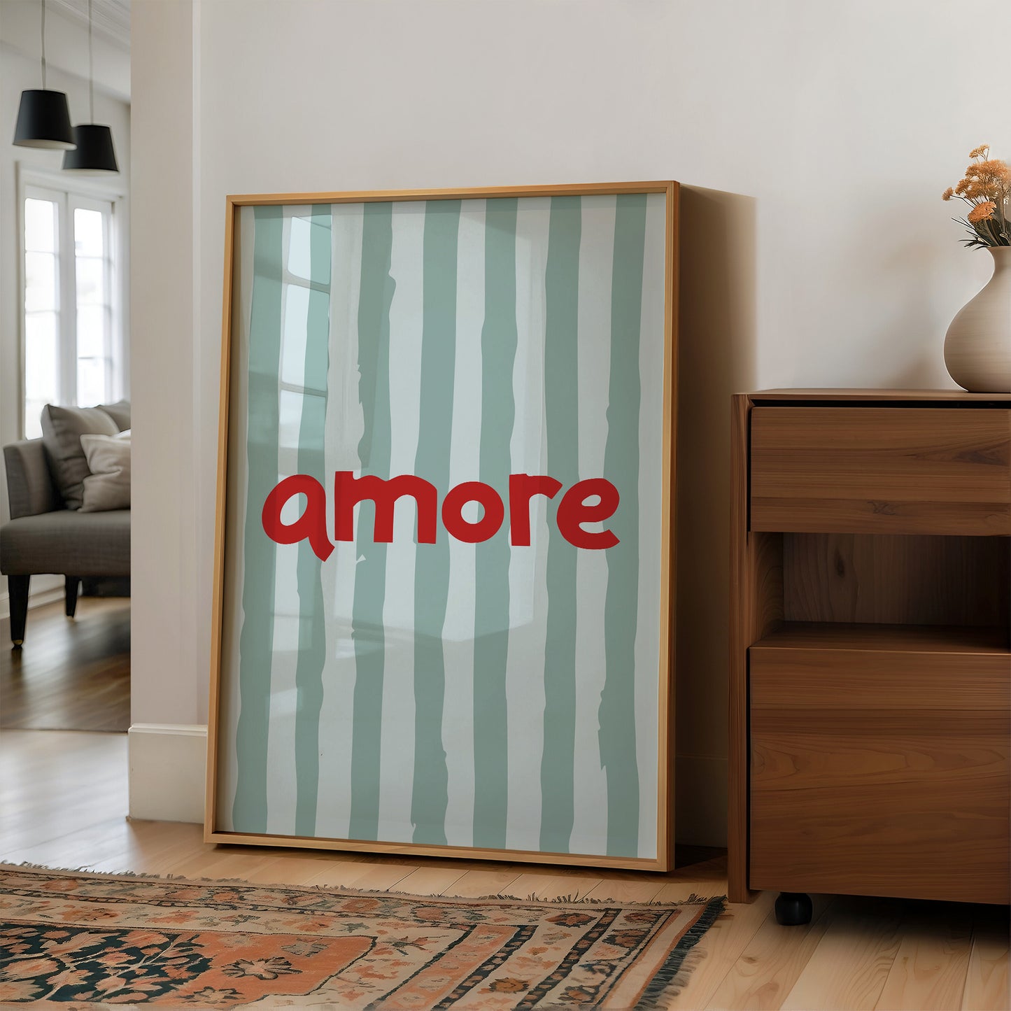 Amore on a Striped Afternoon