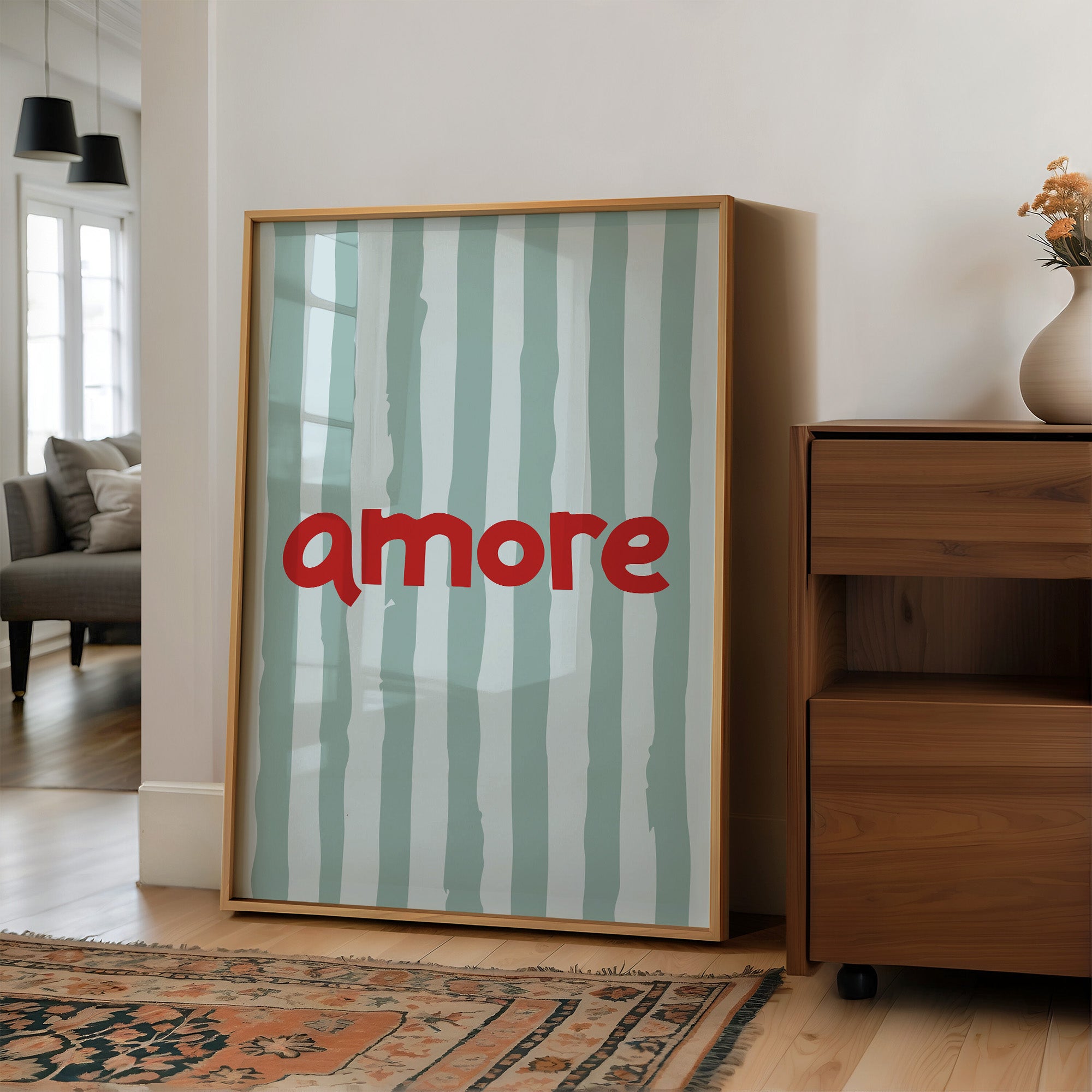 Amore on a Striped Afternoon