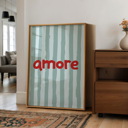Amore on a Striped Afternoon