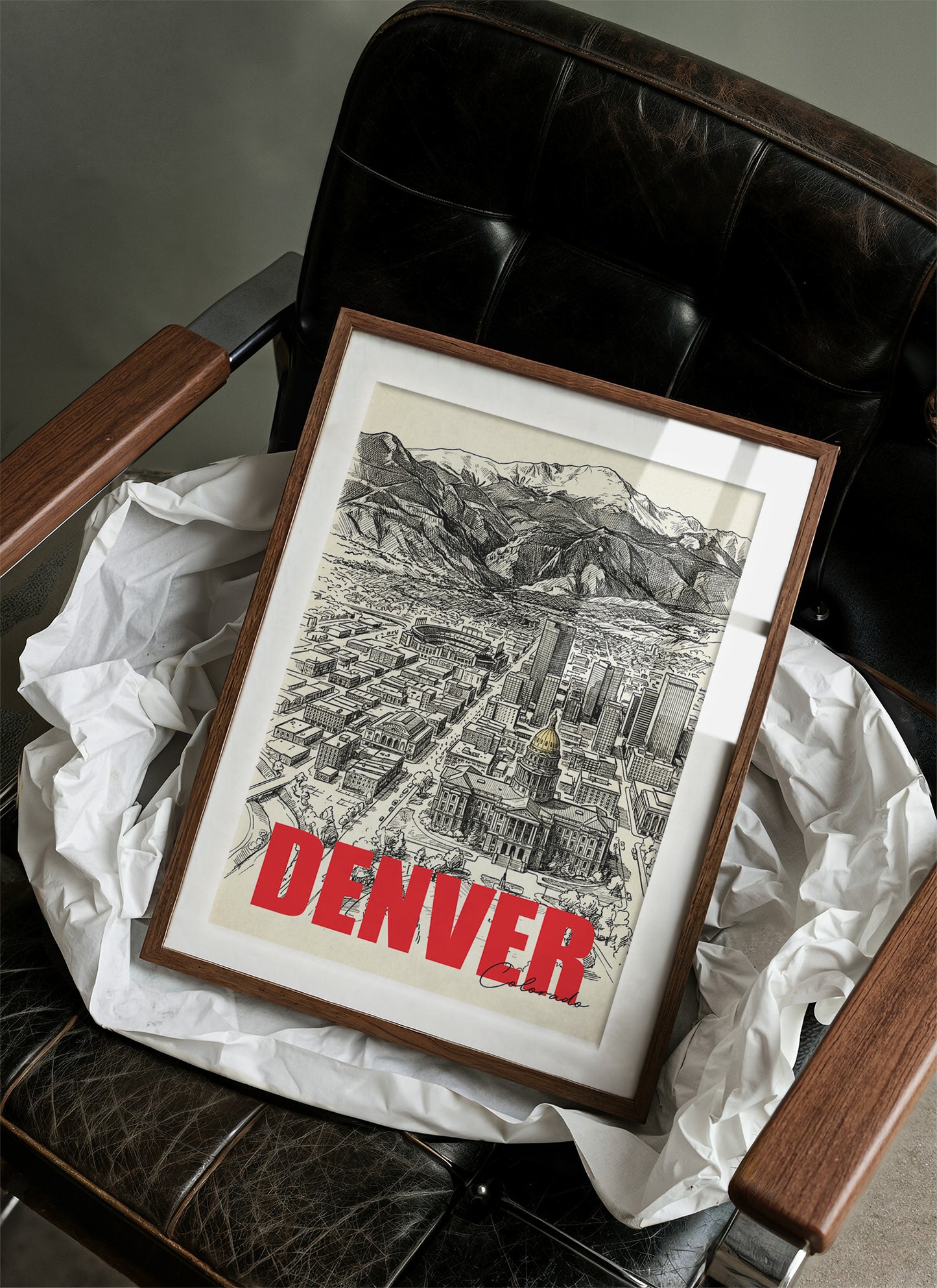 Denver, Gold Dome Below