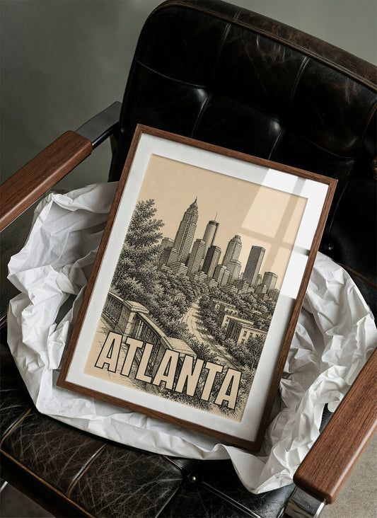 Atlanta, Tree-Lined Skyline