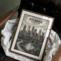 Atlanta in Woodcut