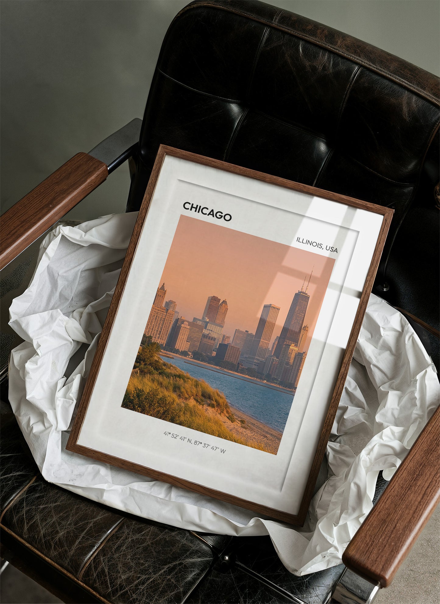 Chicago at Golden Hour