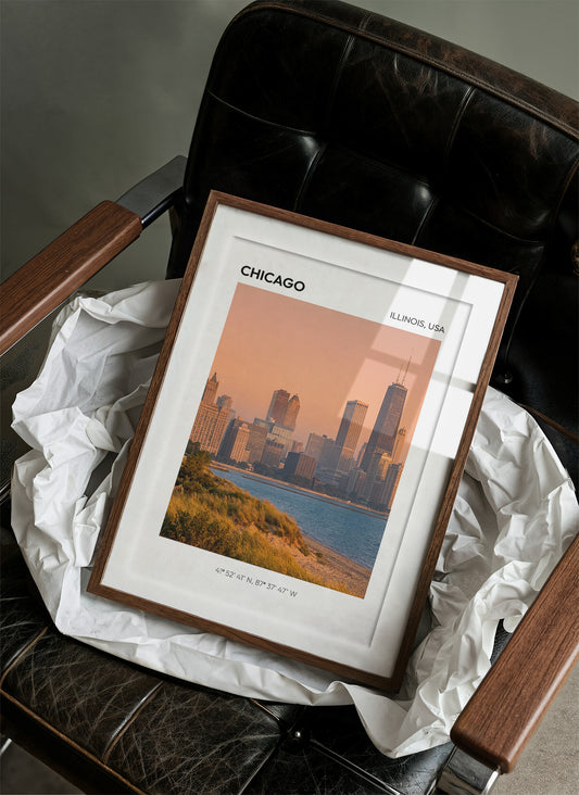 Chicago at Golden Hour
