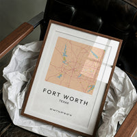 Fort Worth, Mapped in Amber