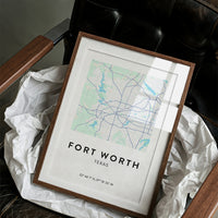 Fort Worth, Mapped in Sky