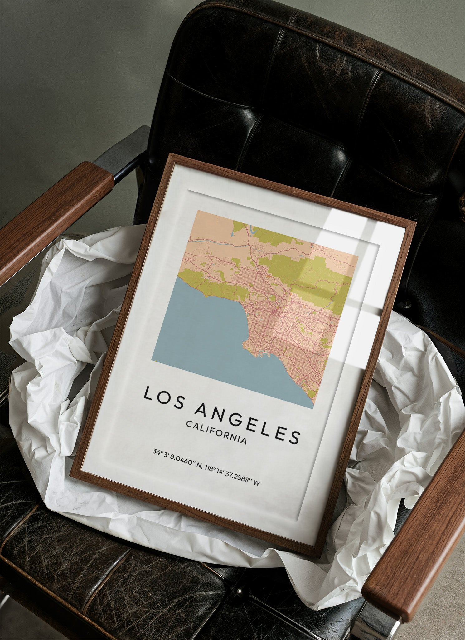 Los Angeles, Mapped in Amber