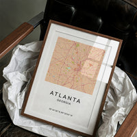 Atlanta, Mapped in Amber