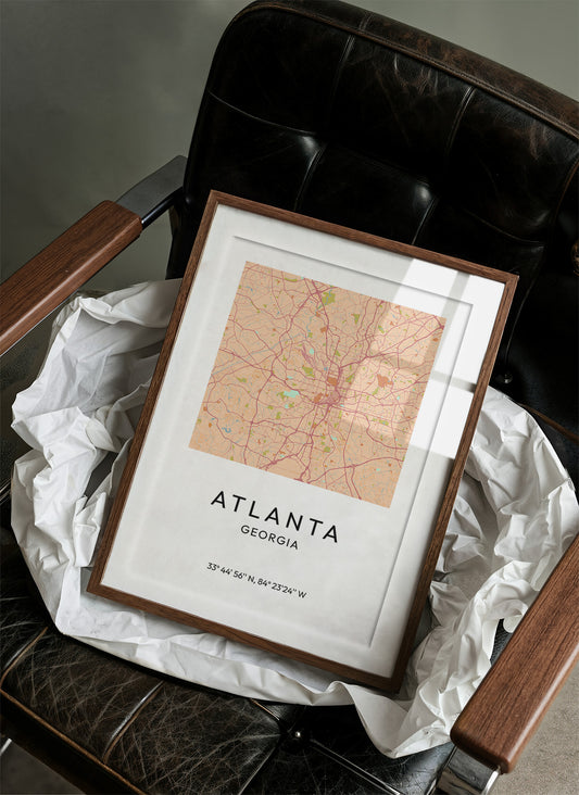 Atlanta, Mapped in Amber