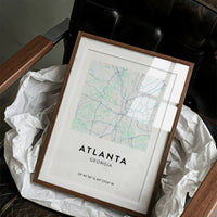 Atlanta, Mapped in Mint