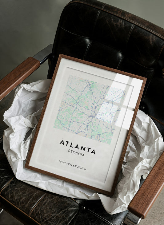 Atlanta, Mapped in Mint