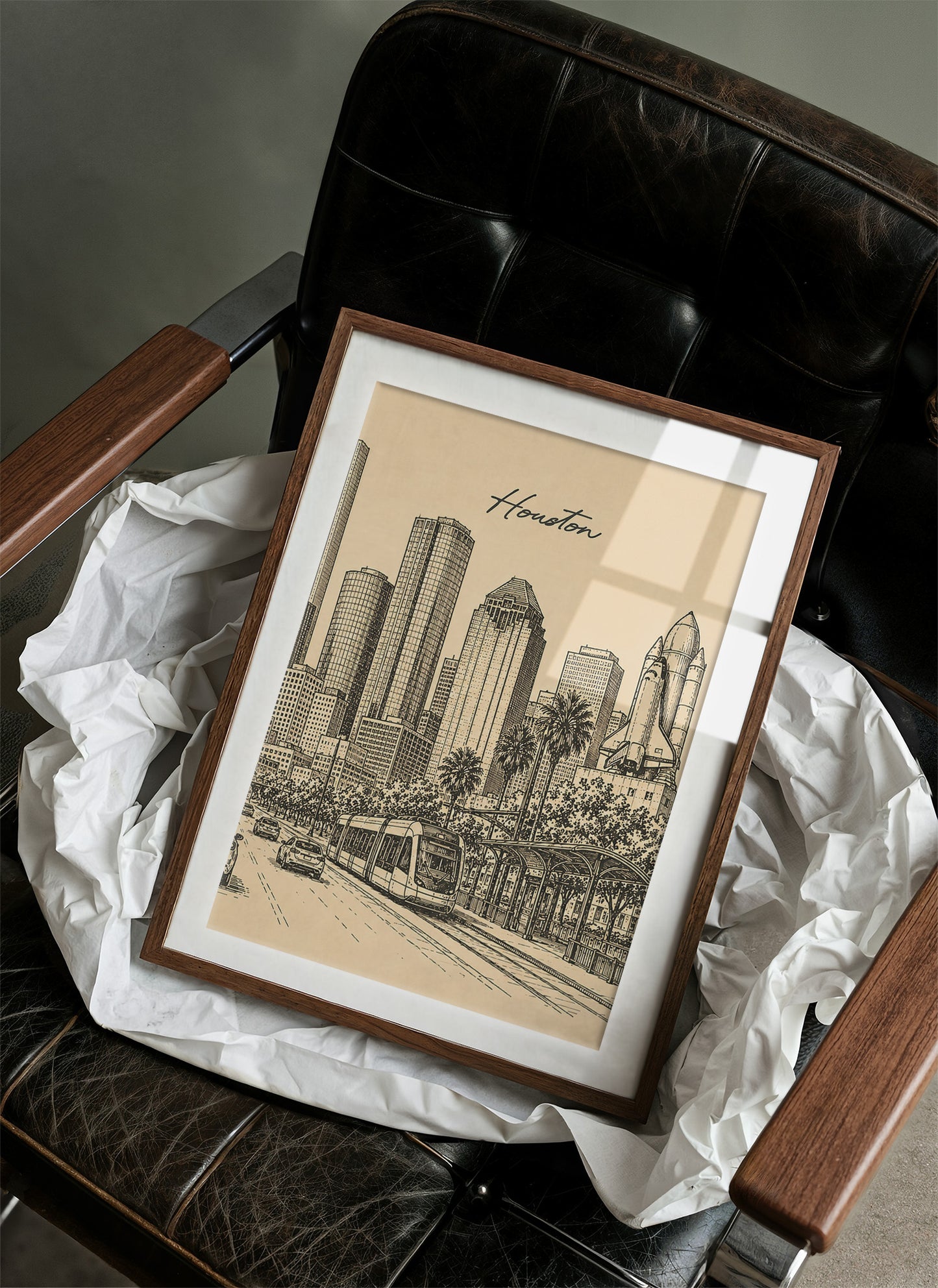 Houston, Rail Line Signature