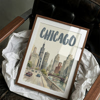 Chicago in Watercolor