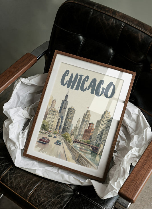 Chicago in Watercolor
