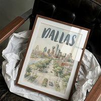 Dallas in Watercolor