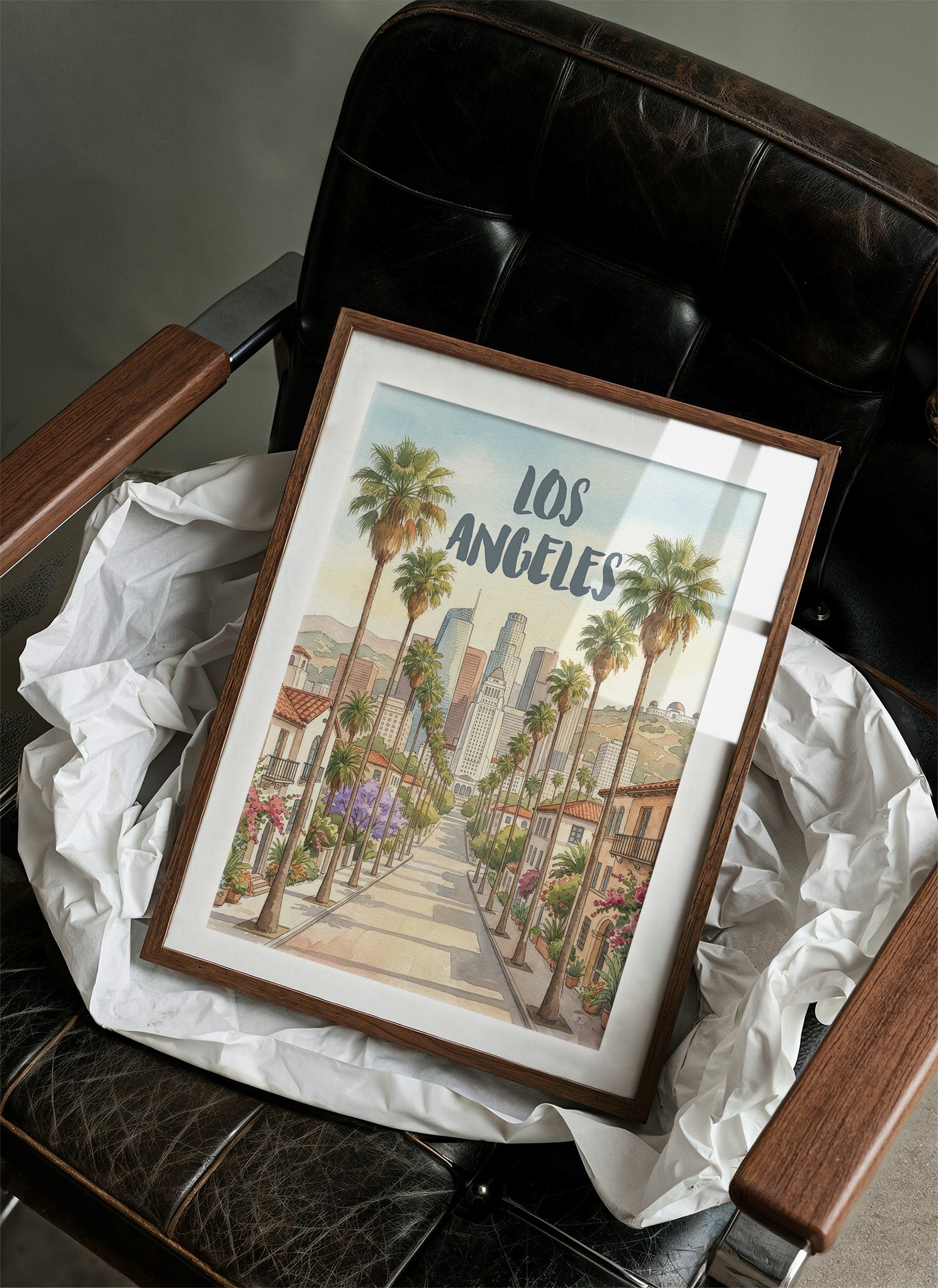 LA in Watercolor