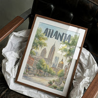 Atlanta in Watercolor