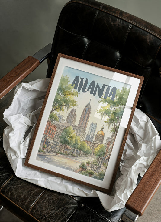 Atlanta in Watercolor