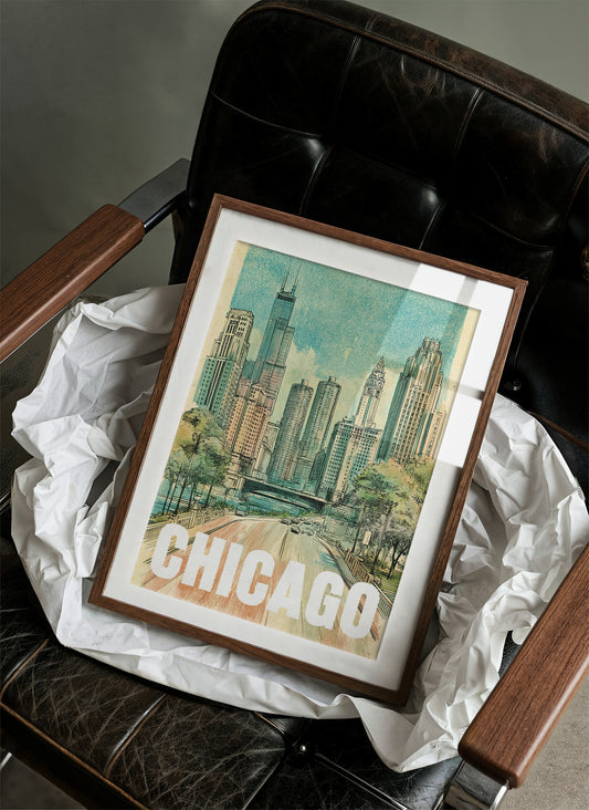 Chicago, Riso Print
