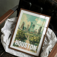 Houston, Riso Print