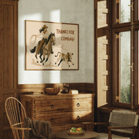 Cowgirl Wrangling Words of Thanks