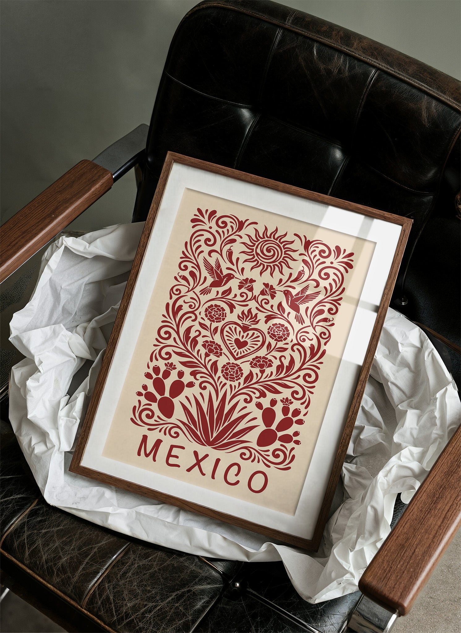 Mexico, Sacred Heart Symmetry