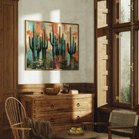 Saguaros At High Noon